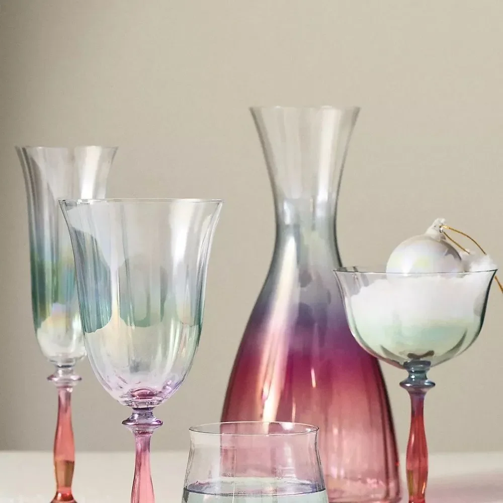 ❤️ New York City Ballet Glass Decanter - Anthropologie - Stunning! - Picture 7 of 9